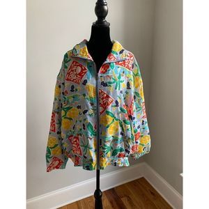 💛VINTAGE SILK BOMBER JACKET💛